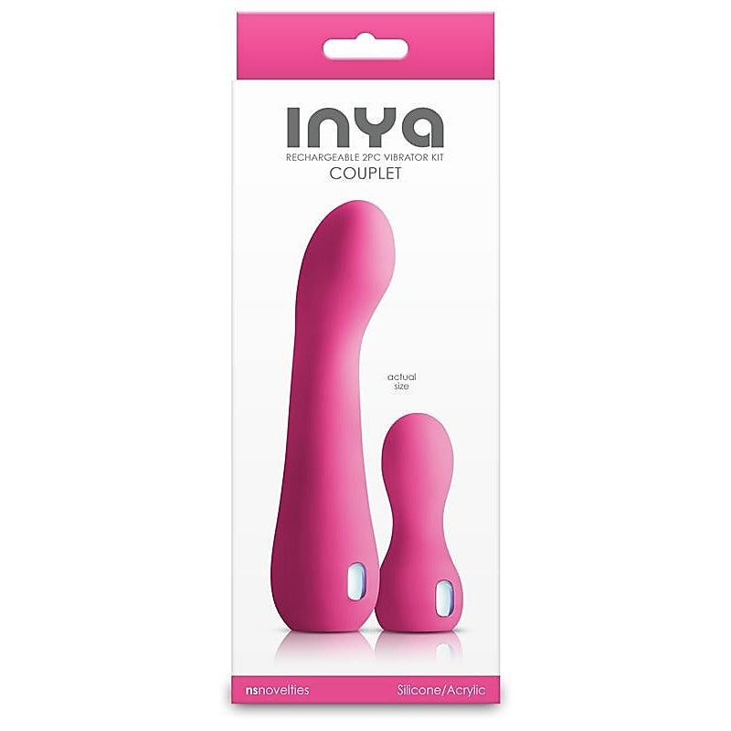 INYA Couplet Curved G Spot Vibrator by NS Novelties - G-Spot Vibrators