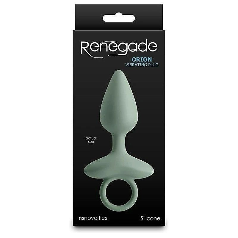 Renegade Orion Rechargeable Vibrating Silicone Butt Plug - Butt Plugs