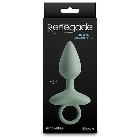 Renegade Orion Rechargeable Vibrating Silicone Butt Plug - Butt Plugs