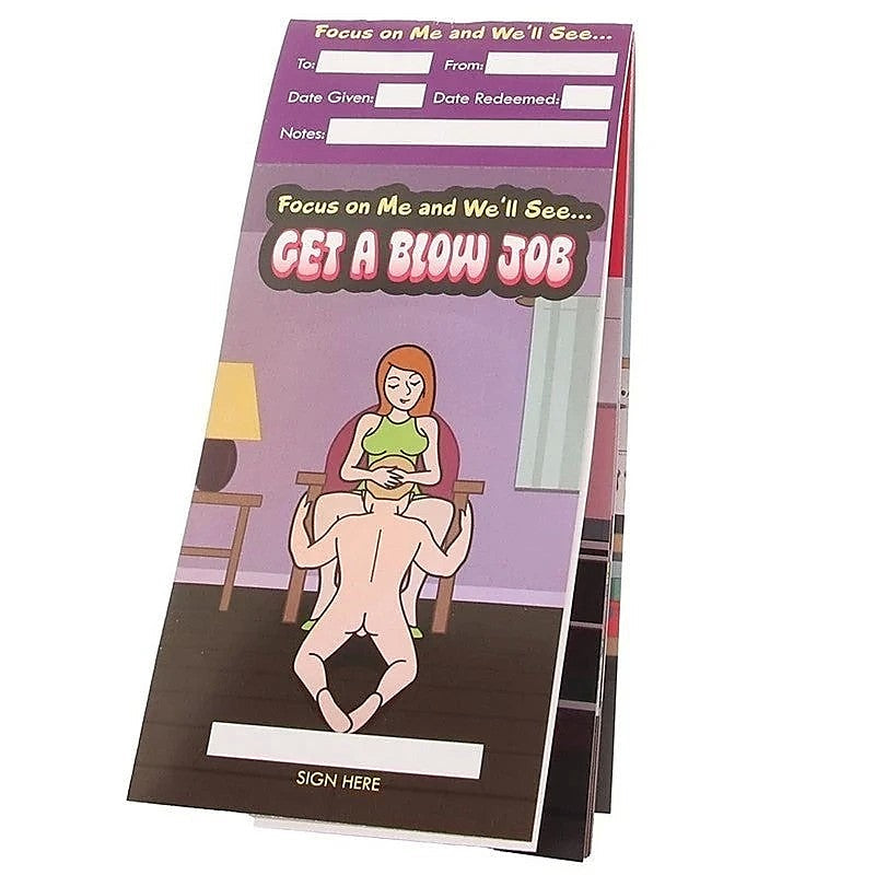 Blow Job Rewards Card Game by Kheper Games - Sex Games, Coupons and Tricks