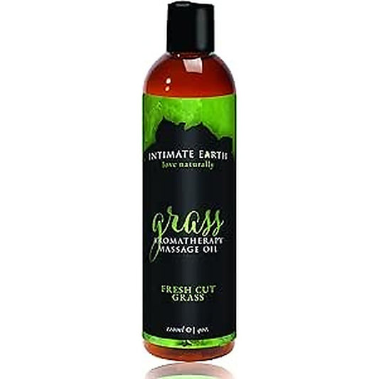 Grass Massage Oil 120ml by Intimate Earth - Massage Oils and Lubricants