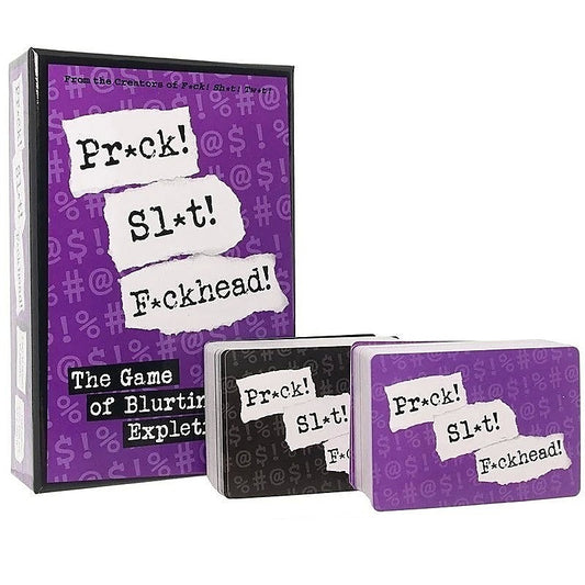 Pr*ck Sl*t F*ckhead Card Game by Kheper Games - Sex Games, Coupons and Tricks