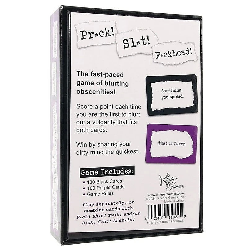 Kheper Games Prck Slt Fckhead Card Game - Sex Games, Coupons and Tricks