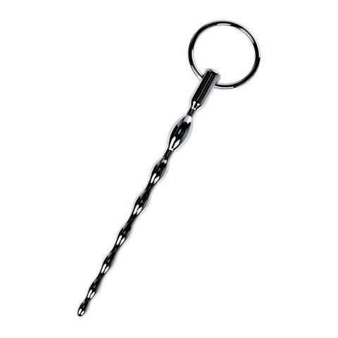Metal Braided Urethral Plug w/ Replaceable Ring by ToyFa - Urethral Sounds