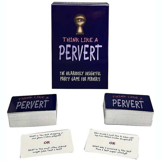 Think Like A Pervert by Kheper Games - Sex Games, Coupons and Tricks