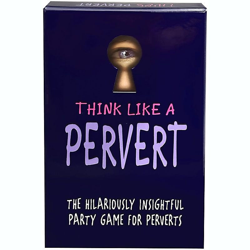 Kheper Games Think Like A Pervert Card Game - Sex Games, Coupons and Tricks