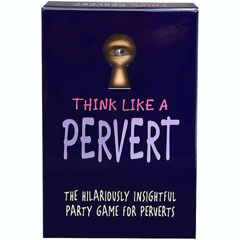 Kheper Games Think Like A Pervert Card Game - Sex Games, Coupons and Tricks