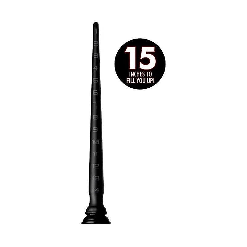 Hosed Silicone Tapered Hose 15 Inch Anal Dildo by XR Brands - Anal Dildos