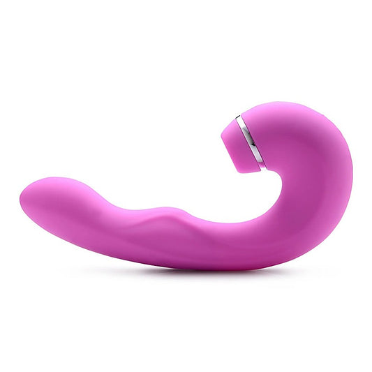 Shegasm 5 Star 10X Tapping G-Spot Vibe w/ Suction Vibrator - G-Spot Vibrators