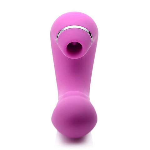 Shegasm 5 Star 10X Tapping G-Spot Vibe with Suction - G-Spot Vibrators