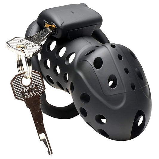 Lock Down Chastity Cage by XR Brands - Male Chastity