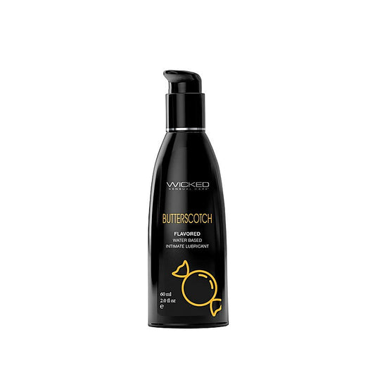 Wicked Aqua Flavoured Water Based Lubricant 60 ml - Water Based Lubes