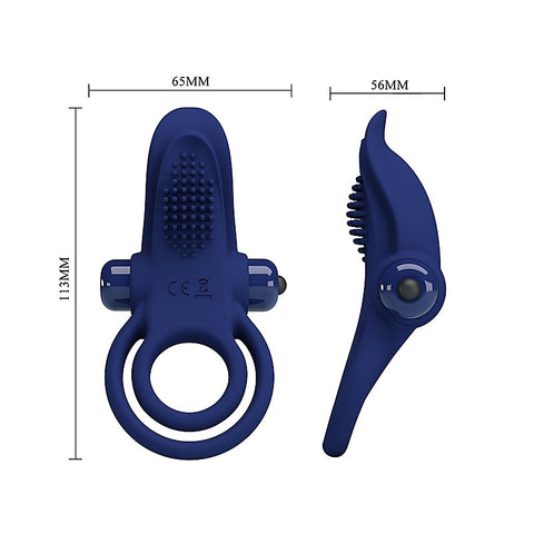 Bronson Silicone Vibrating Cock Ring by Baile - Vibrating Cock Rings