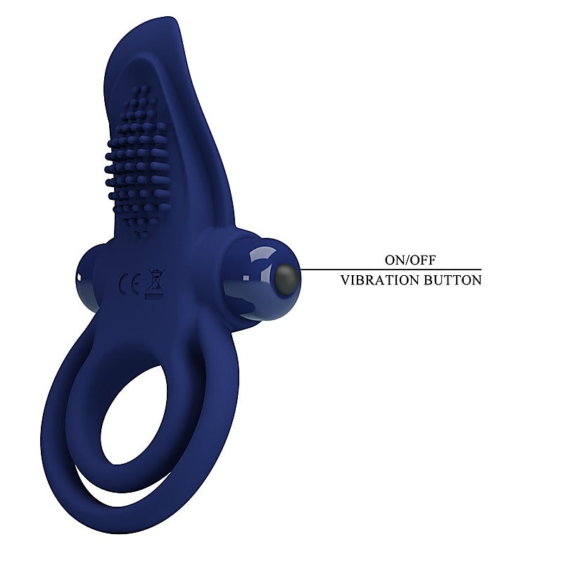 Bronson Silicone Vibrating Cock Ring by Baile - Vibrating Cock Rings