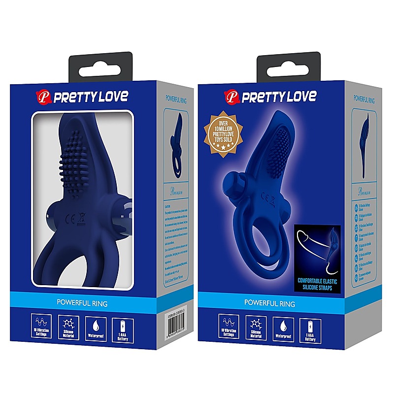 Bronson Silicone Vibrating Cock Ring by Baile - Vibrating Cock Rings