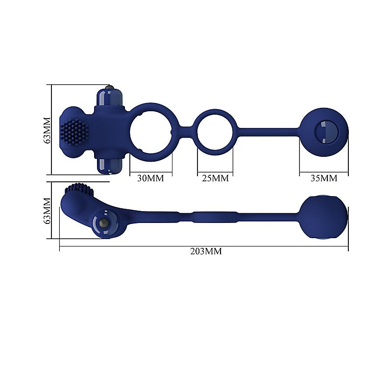 Remington Powerful Men's Cock Ring by Baile - Vibrating Cock Rings