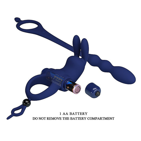 Premium Ayad Powerful Cock Ring Plug by Baile - Vibrating Cock Rings