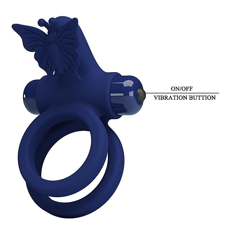 Premium Jamele 10 Functions Cock Ring by Baile - Vibrating Cock Rings