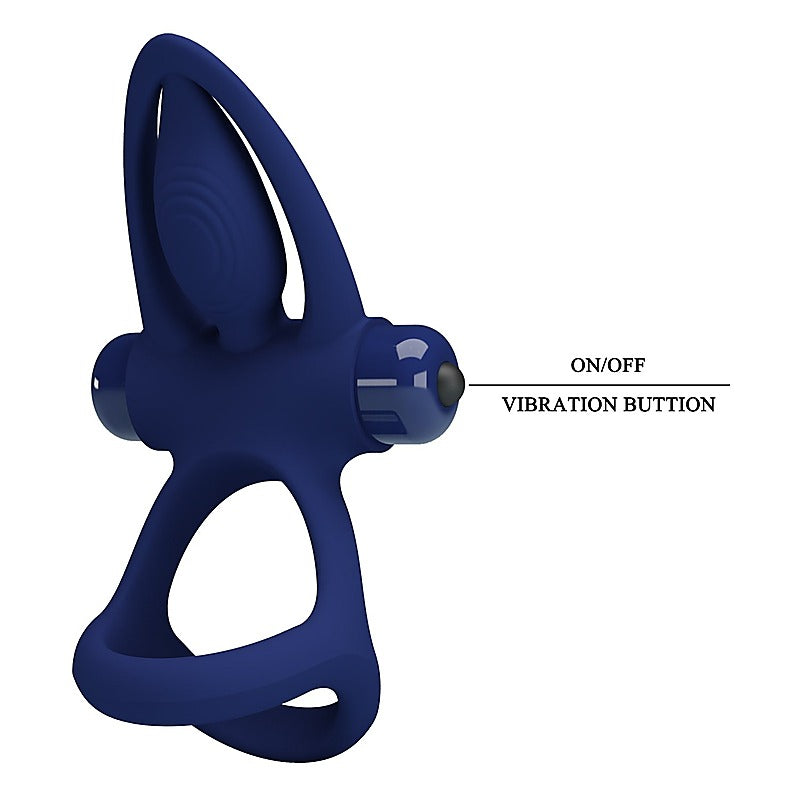 Pretty Love Mat 10 Functions Vibrating Cock Ring by Baile - Vibrating Cock Rings