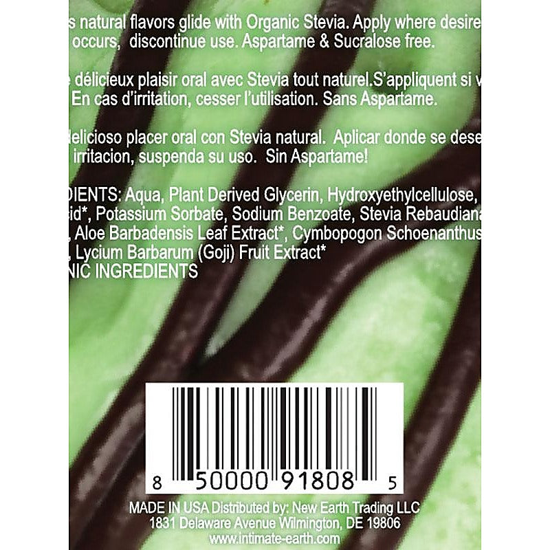 Intimate Earth Chocolate Mint 3ml Foil Flavored Intimate Lubricant - Massage Oils and Lubricants