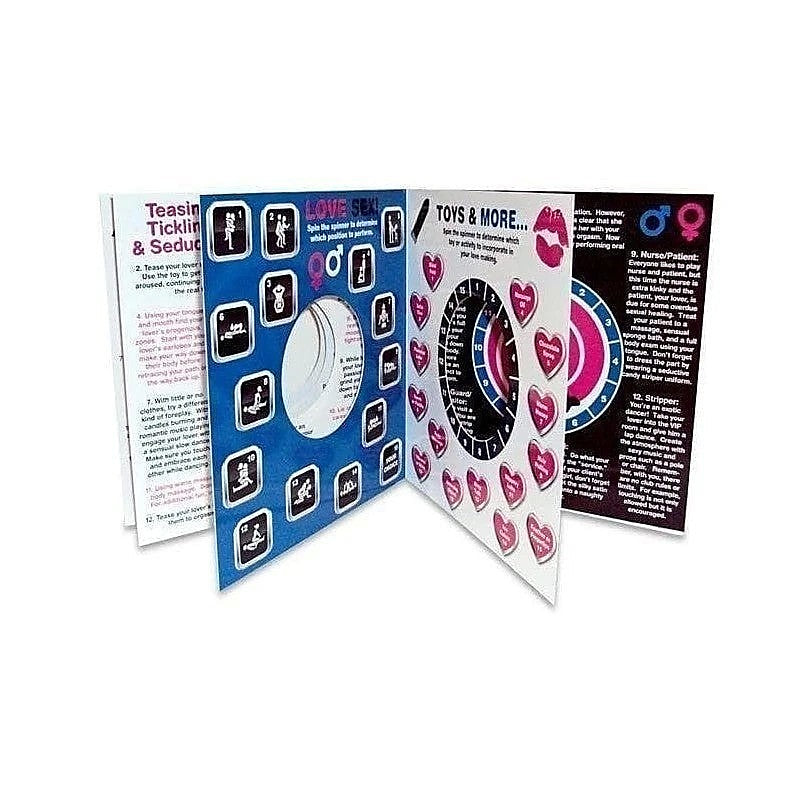 Bedroom Spinner Game Book by Ball & Chain - Sex Games, Coupons and Tricks