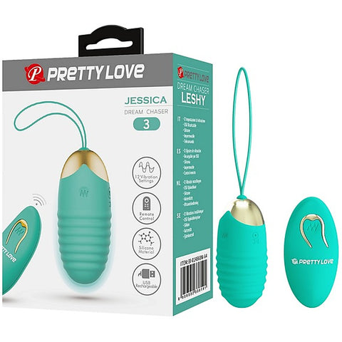 Pretty Love Jessica Dream Chaser Rechargeable Love Egg - Love Eggs and Kegel Exercisers