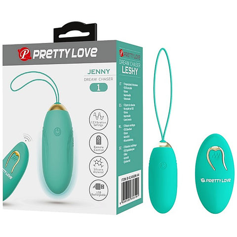 Pretty Love Jenny Dream Chaser Rechargeable Sex Egg by Baile - Love Eggs and Kegel Exercisers