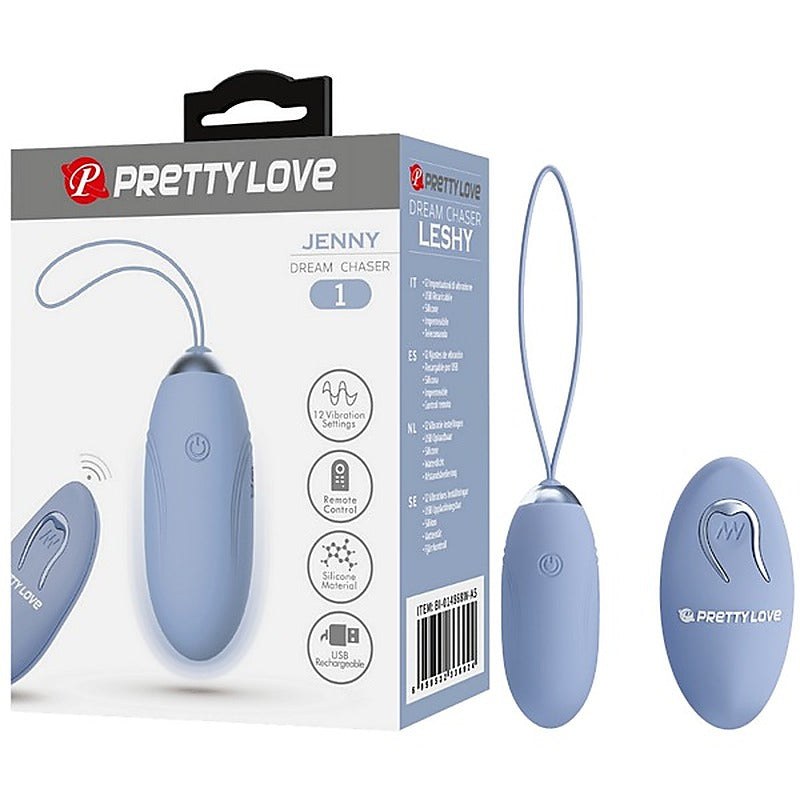 Pretty Love Jenny Dream Chaser Rechargeable Sex Egg by Baile - Love Eggs and Kegel Exercisers