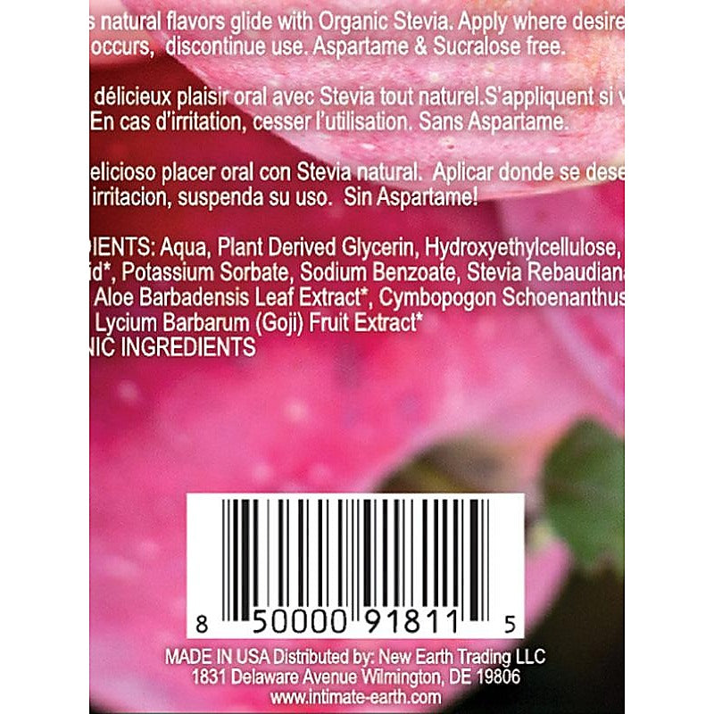 Intimate Earth Cheeky Apples 3ml Foil Natural Apple Flavored Glide - Massage Oils and Lubricants