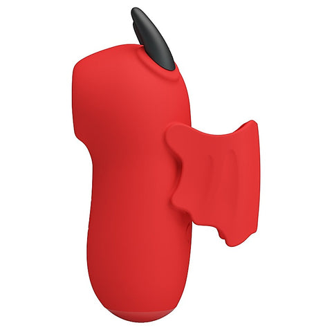 Baile Pretty Love Rechargeable Magic Devil Finger Massager Vibrator - Finger and Tongue Vibrators