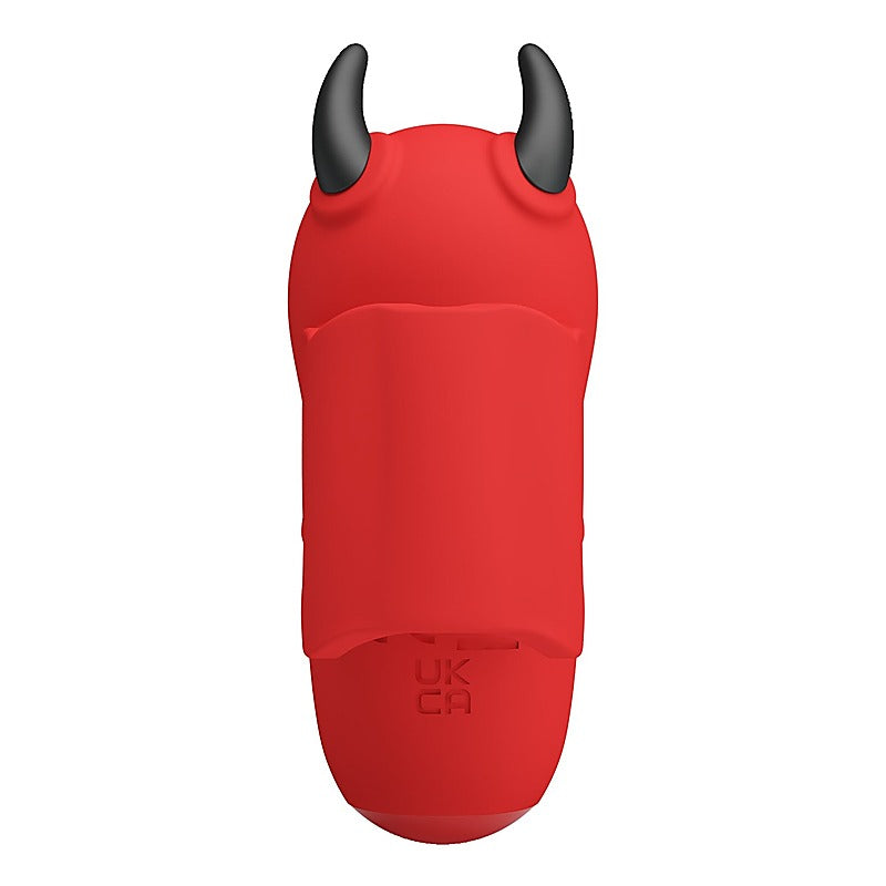 Baile Pretty Love Rechargeable Magic Devil Finger Massager Vibrator - Finger and Tongue Vibrators