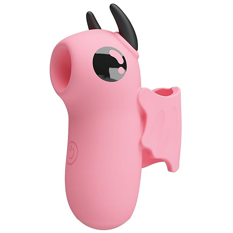 Baile Pretty Love Rechargeable Magic Devil Finger Massager Vibrator - Finger and Tongue Vibrators