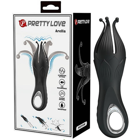 Arella Rechargeable Clitoral Massager by Baile - Clit Ticklers and Pulsators