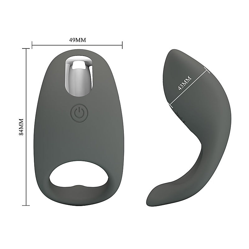 Pretty Love Gemma Rechargeable Penis Ring by Baile - Vibrating Cock Rings