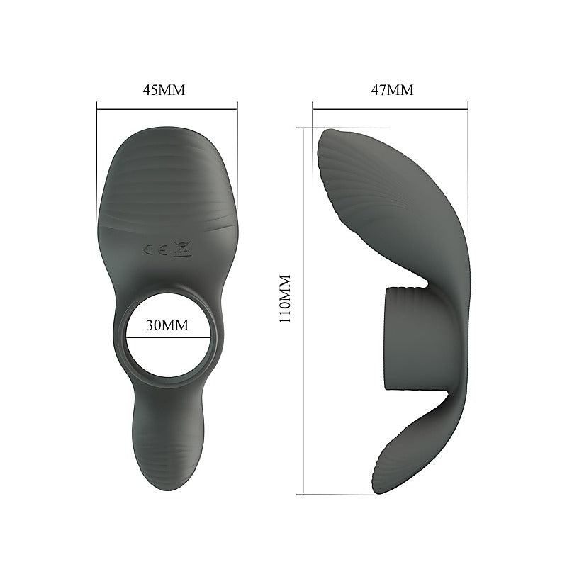 Cumulus Master Ring Erection Enhancer by Baile - Vibrating Cock Rings