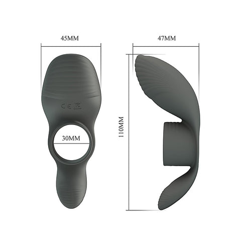 Cumulus Master Ring Erection Enhancer by Baile - Vibrating Cock Rings