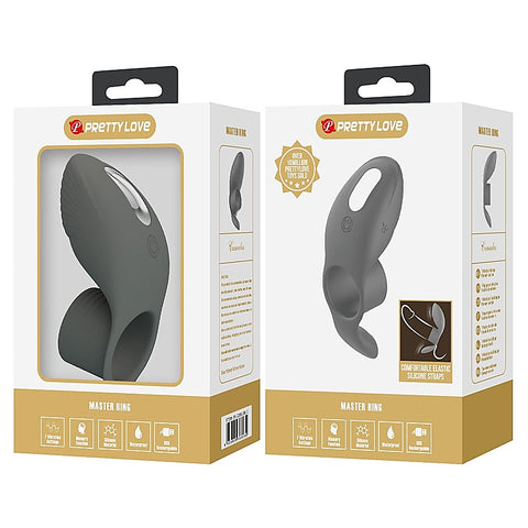 Cumulus Master Ring Erection Enhancer by Baile - Vibrating Cock Rings