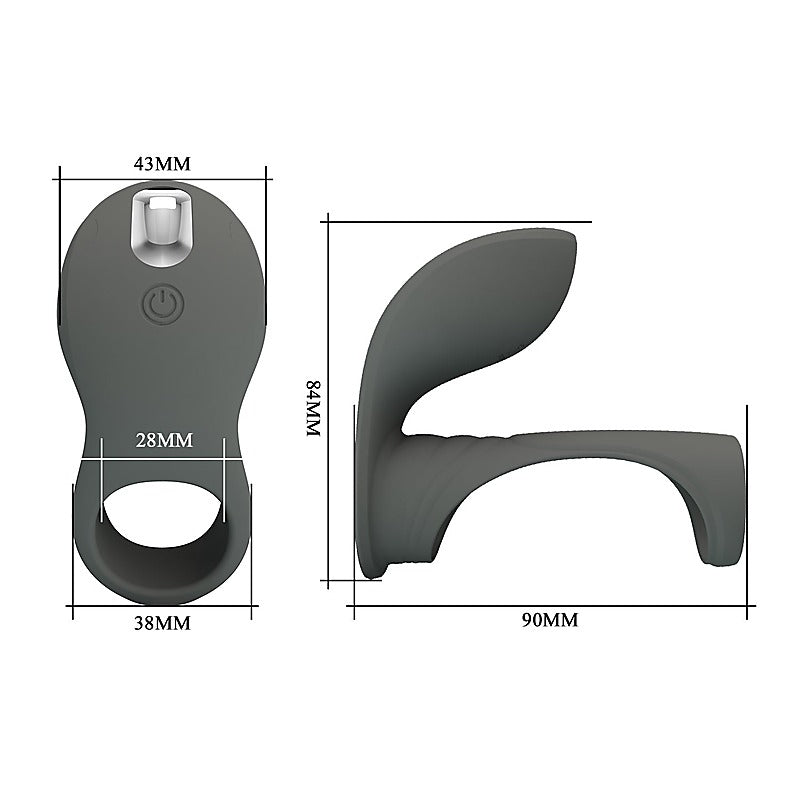Cirrus Master Rechargeable Penis Ring by Baile - Vibrating Cock Rings