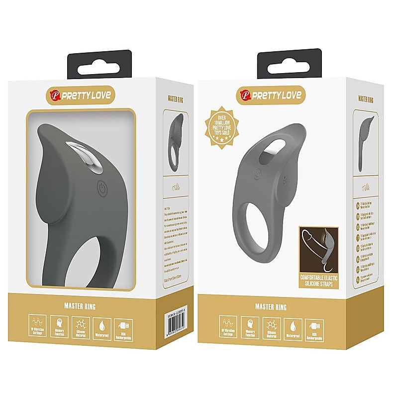 Pretty Love Alto Master 10 Function Cock Ring by Baile - Vibrating Cock Rings