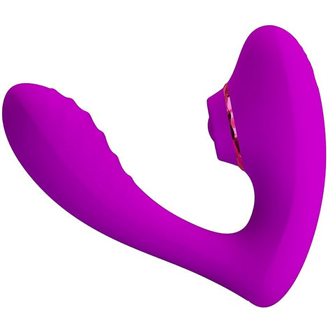 Pretty Love Nauty Rechargeable Clitoral Stimulator by Baile - Clit Ticklers and Pulsators