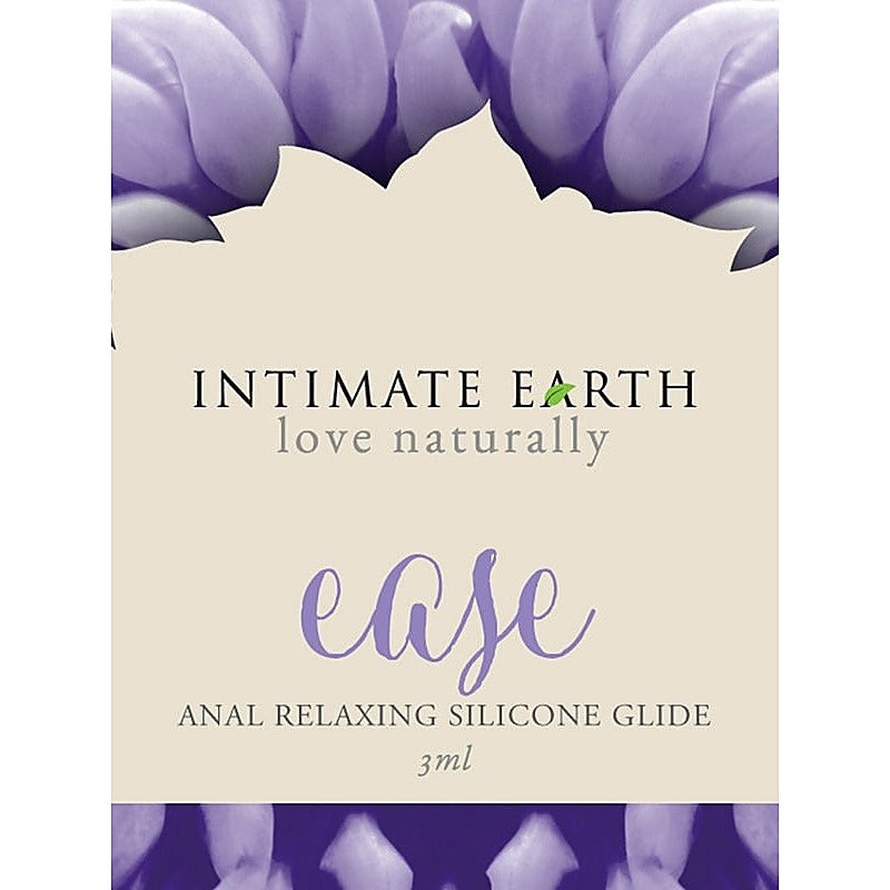 Intimate Earth Ease Relaxing Anal Silicone 3ml Foil with Bisabolol Extract - Anal Lubes
