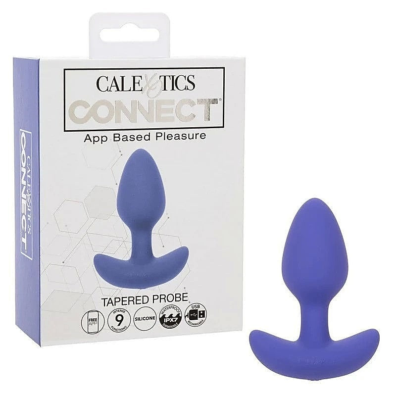 Connect Tapered Vibrating Anal Probe by California Exotics - Butt Plugs
