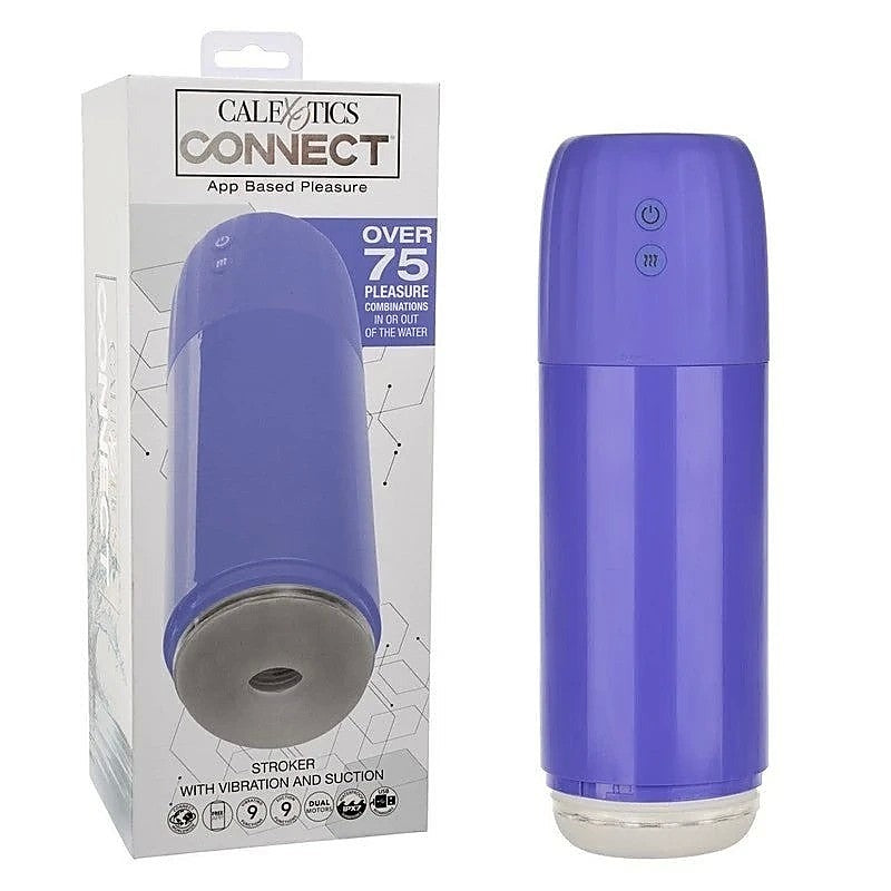 Connect Male Stroker with Vibration and Suction - Masturbators and Strokers