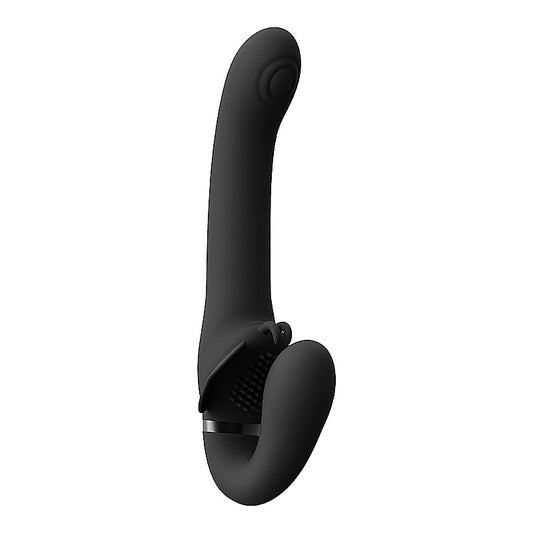 Vive Satu Vibrating Strapless Strap-On by Shots Toys - Strap On Sextoys