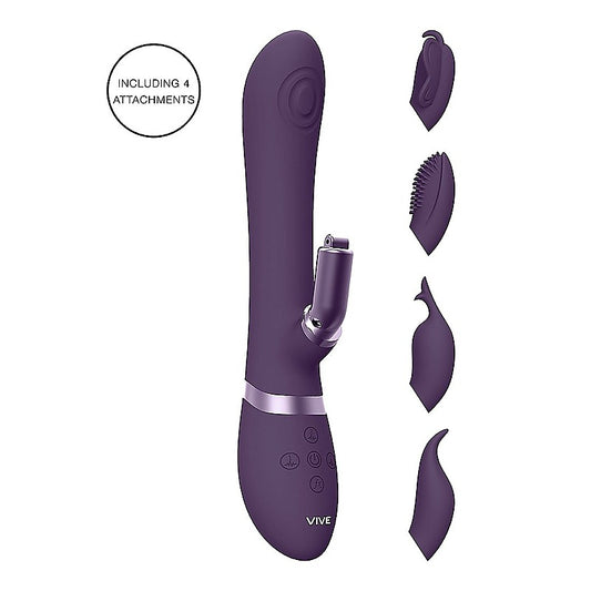 Vive Etsu Multi Functions Rabbit Vibrator by Shots Toys - Rabbit Vibrators