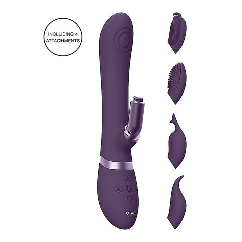 Vive Etsu Multi Functions Rabbit Vibrator by Shots Toys - Rabbit Vibrators