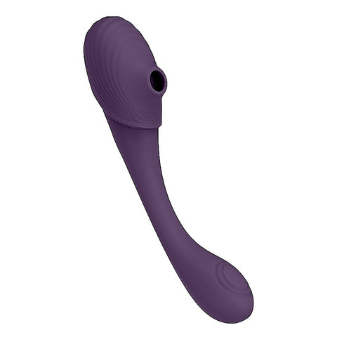 Vive Mirai Double Ended Pulse & Air Wave Bendable Vibrator - Clit Ticklers and Pulsators