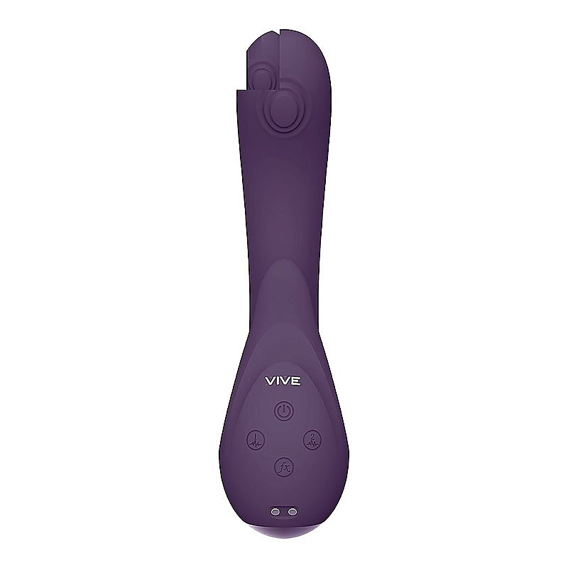 Vive Miki Pulse Wave Flickering G Spot Vibrator - G-Spot Vibrators