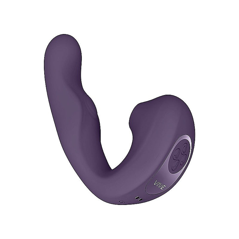 Vive Zaki Air and Pulse Wave G-Spot Vibrator by Shots Toys - G-Spot Vibrators