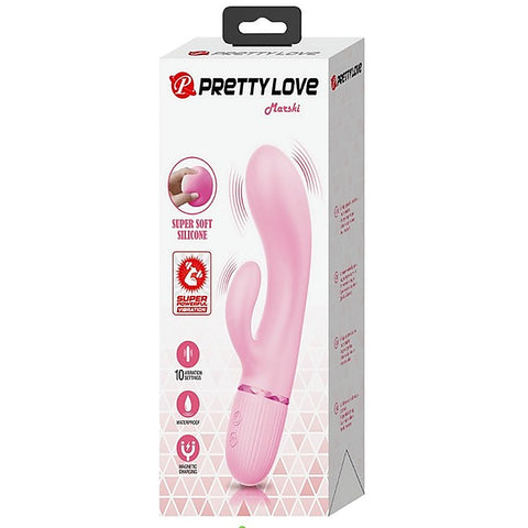 Marski Silicone Dual Motor Rabbit Vibrator by Baile - Rabbit Vibrators